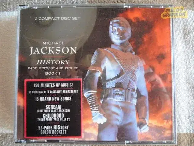 Michael Jackson Compact Disc Set Helt Nye Munkebo Guloggratis Dk