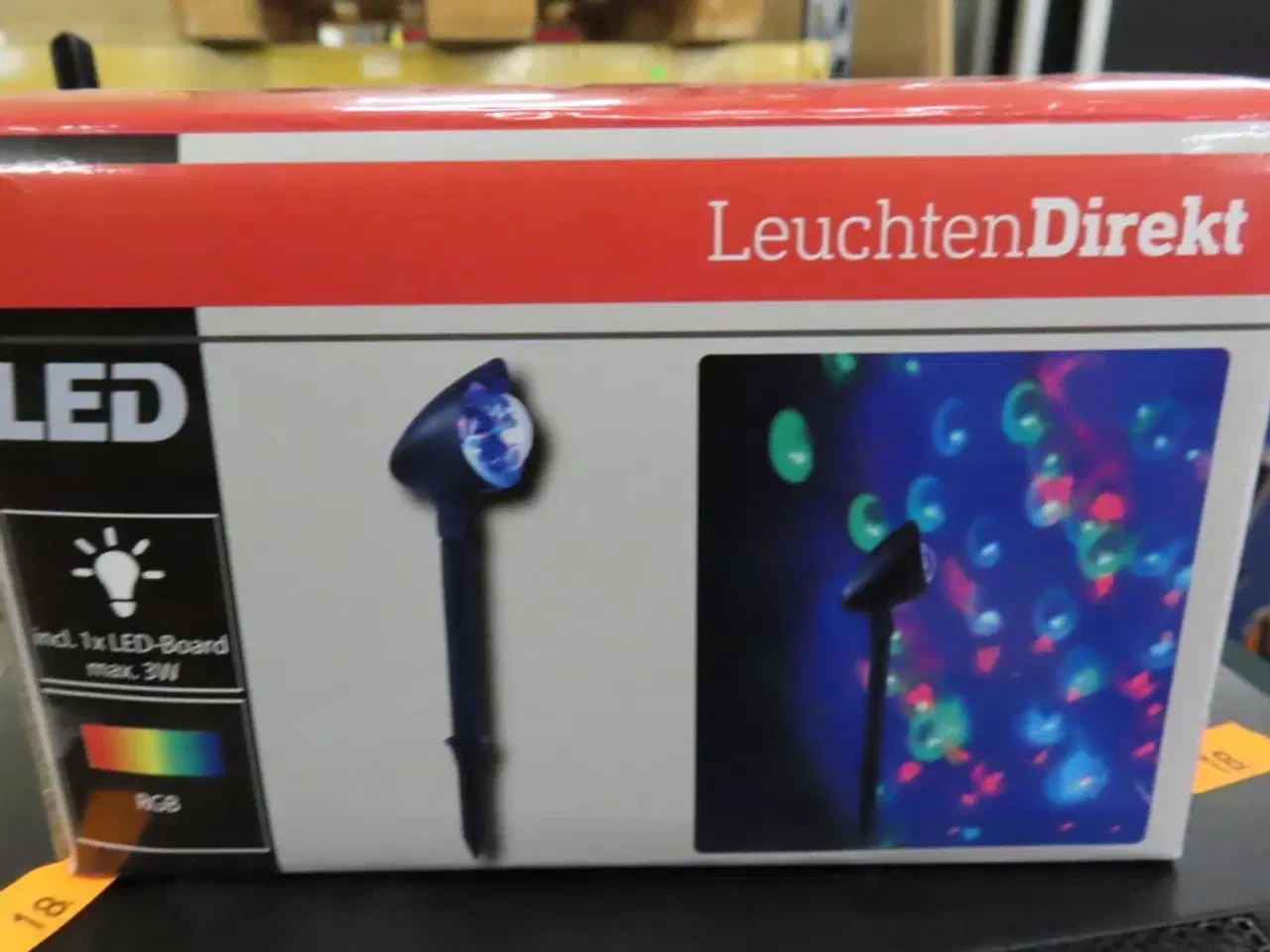 Billede 4 - Computer samt LED lampe