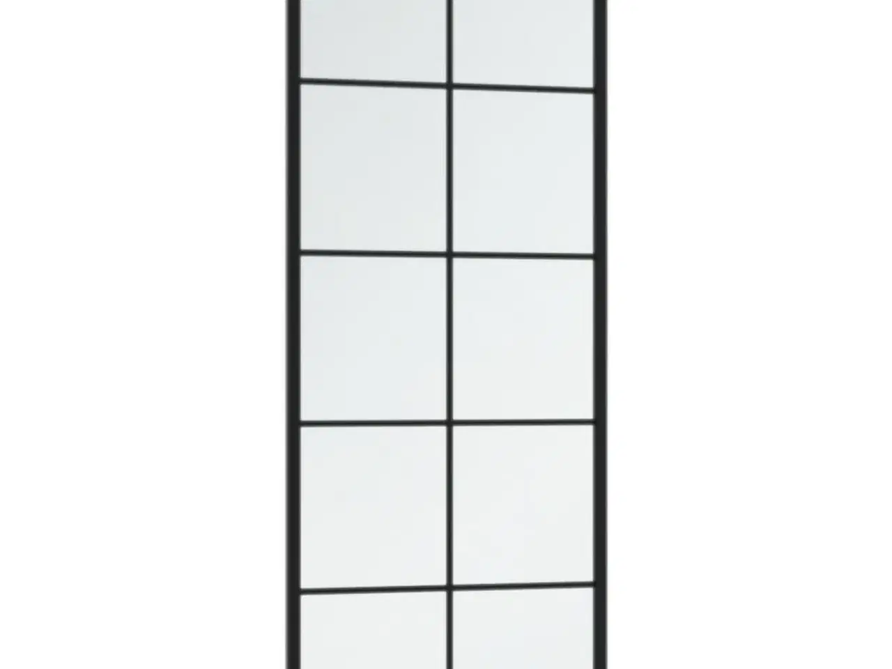 Billede 4 - Vægspejl 100x40 cm metal sort