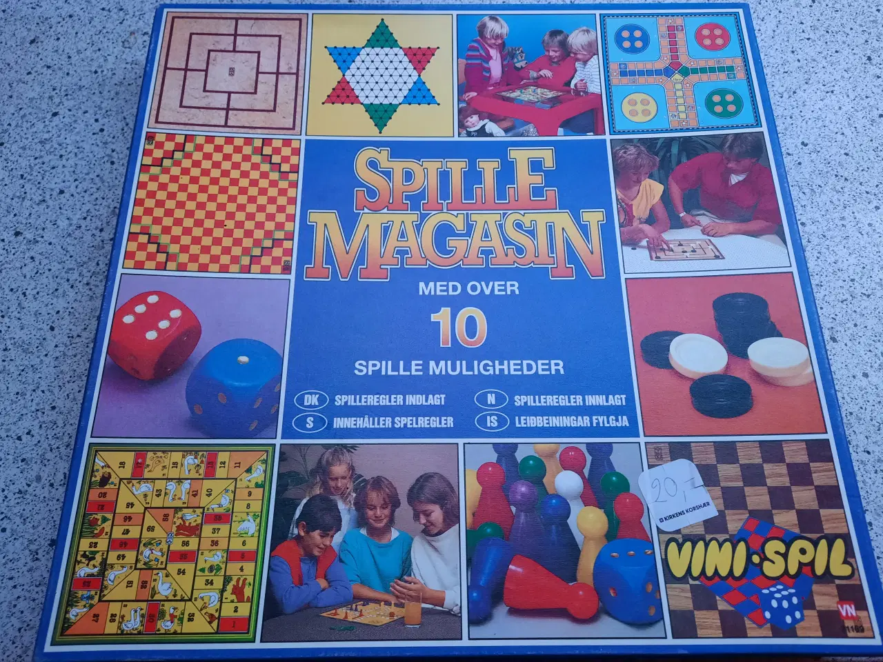 Billede 1 - Spille Magasin Vini med 10 spil