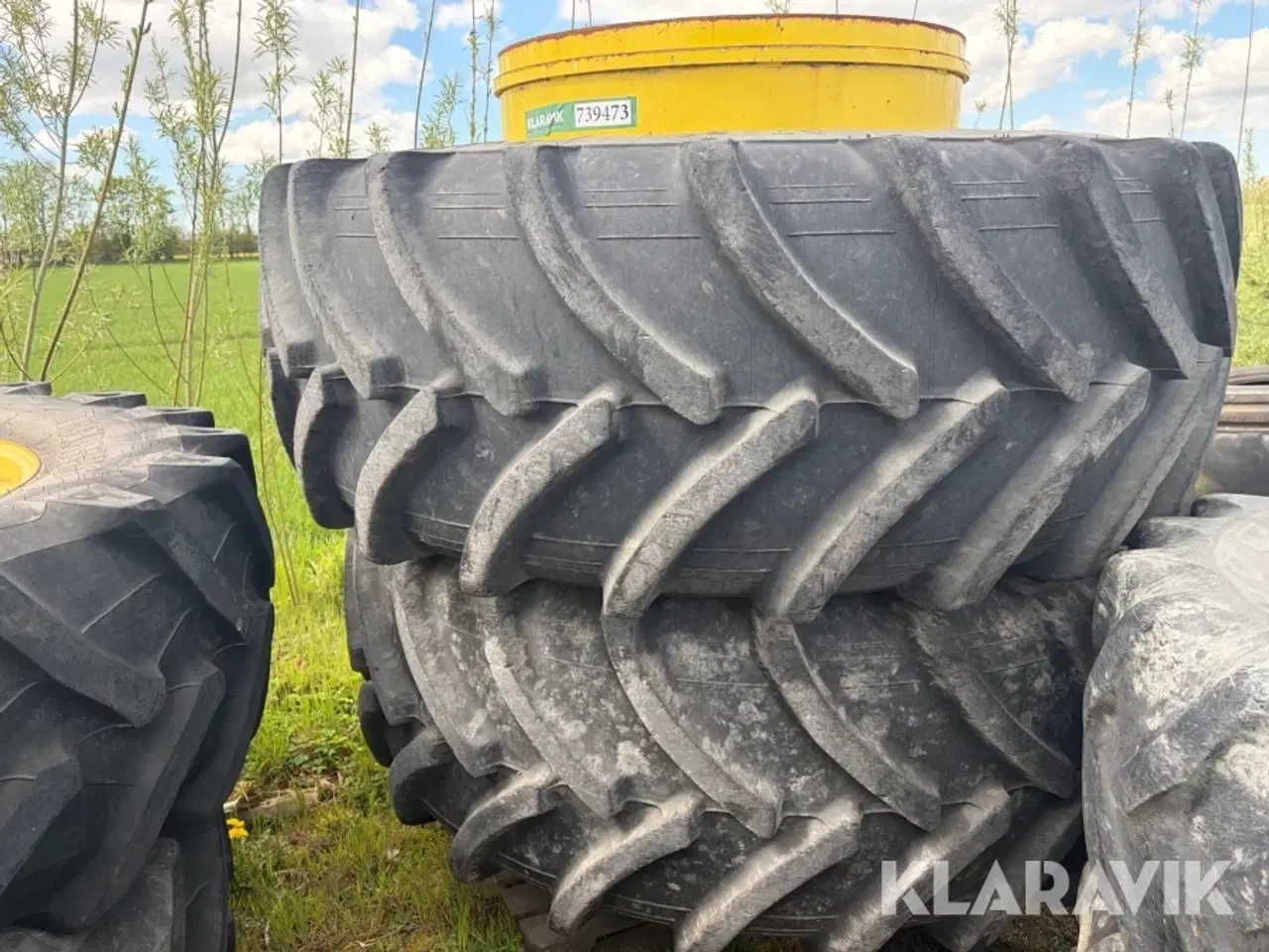 Billede 2 - Tvillingehjul Dneproshina 710/70R38 2 styk med spænder