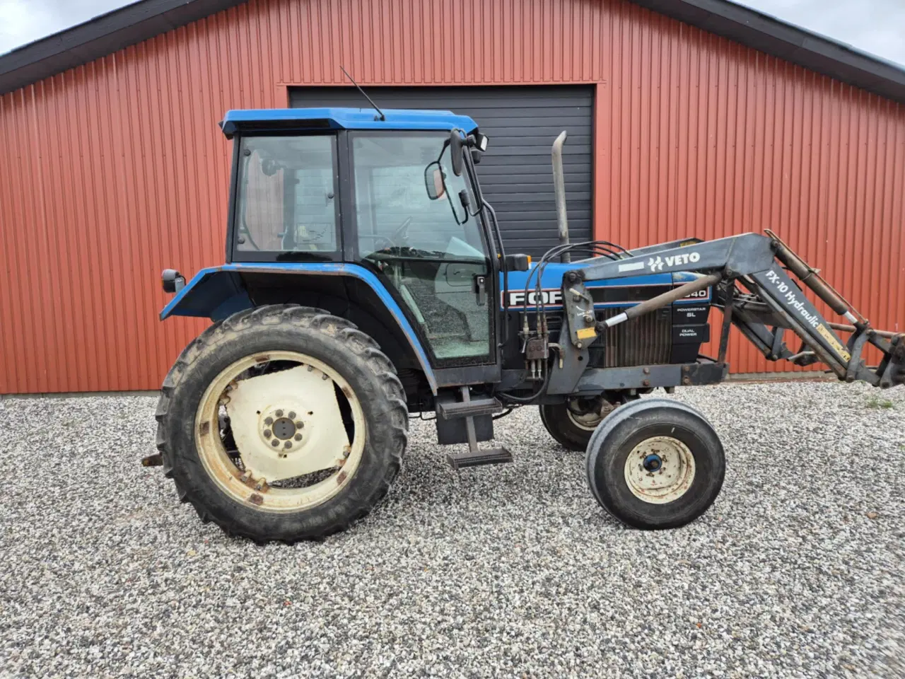 Billede 12 - Ford 6640 SL med Veto frontlæsser