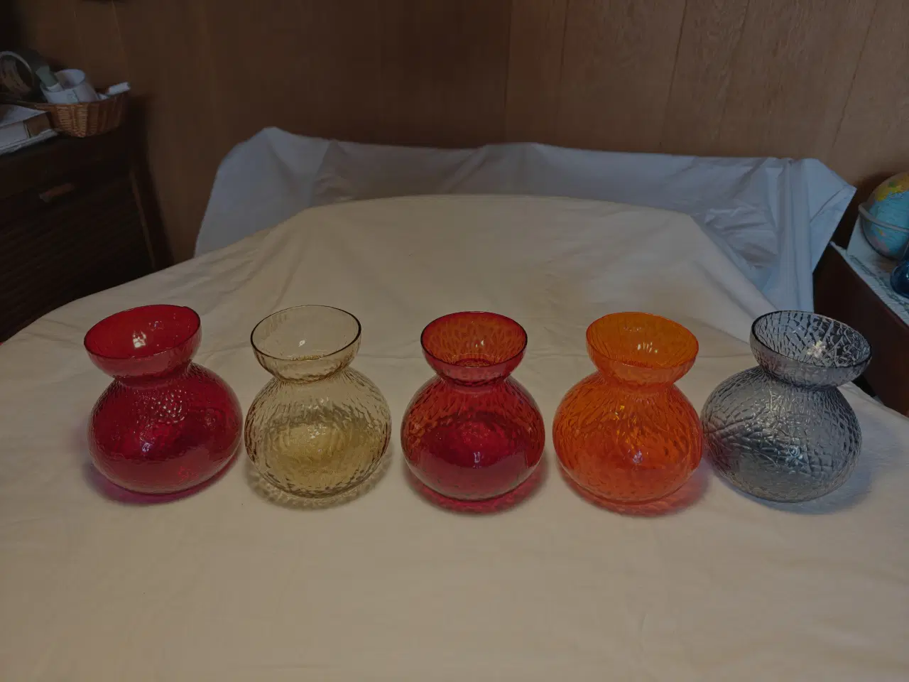 Billede 4 - Hyacintglas runde hamret fra Kastrup/Fyens Glasvær