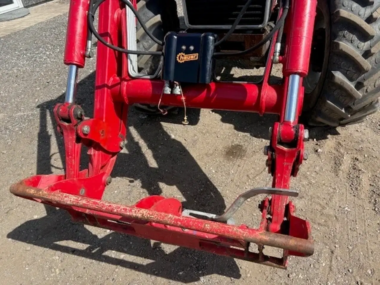 Billede 4 - Massey Ferguson 375 M. HAUER POM 90 FRONTLÆSSER