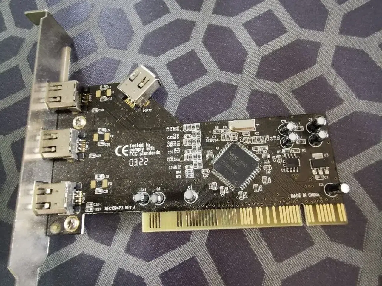 Billede 1 - Firewirekort PCI 4x Firewire!