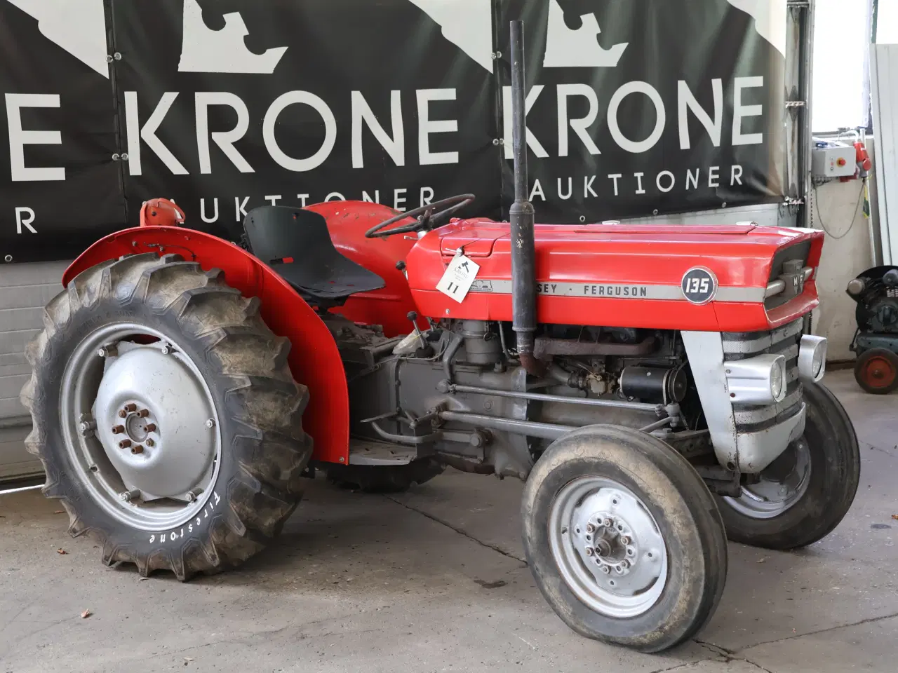 Billede 2 - Massey Ferguson 135. 4 cyl benzin årg 1965