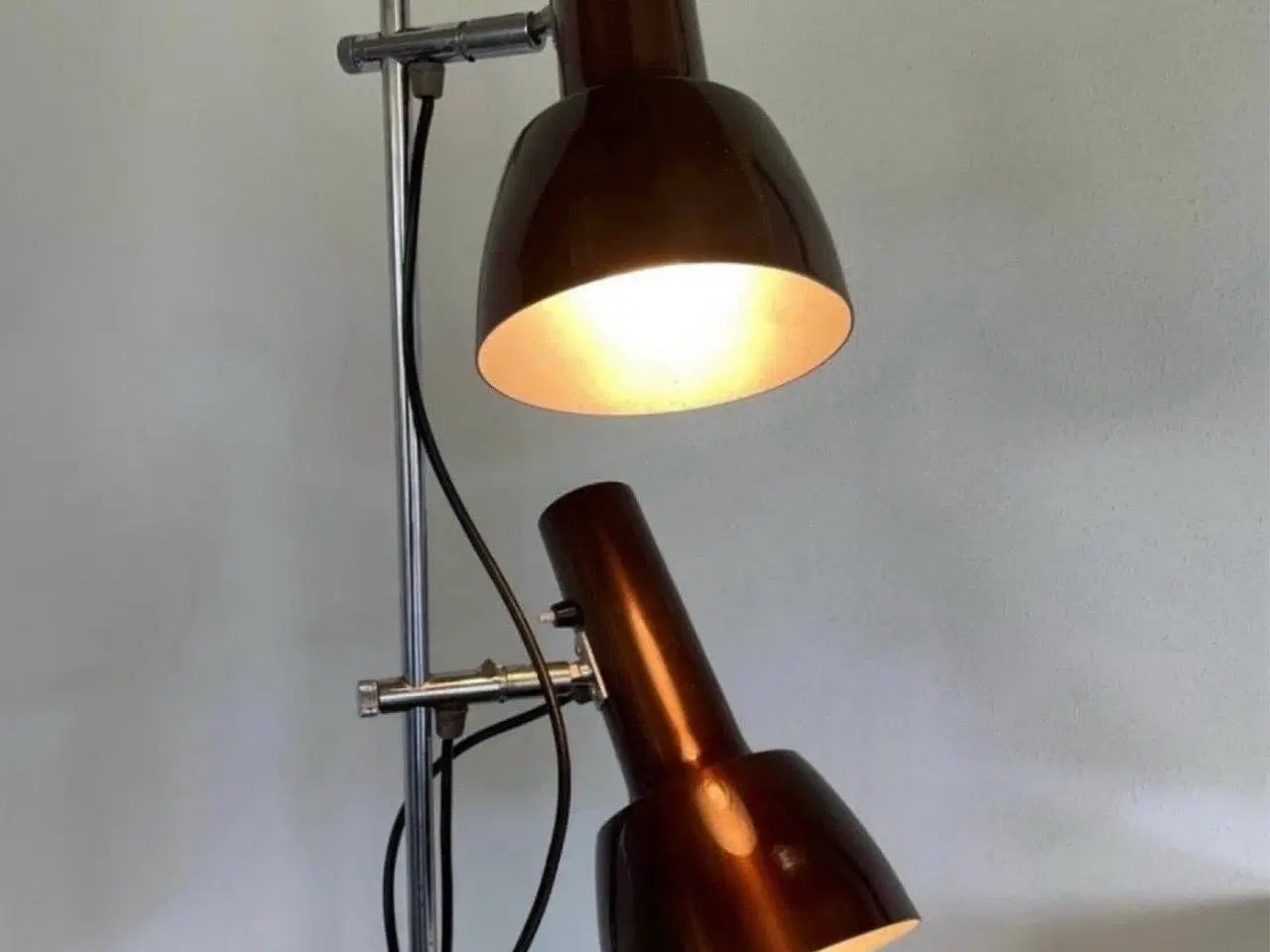 Billede 2 - Brun standerlampe
