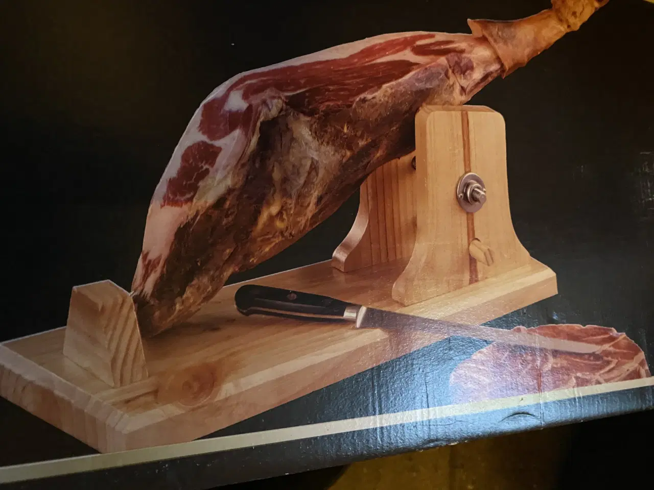 Billede 7 - Skinke Stativ til hel skinke Serrano el. lignende