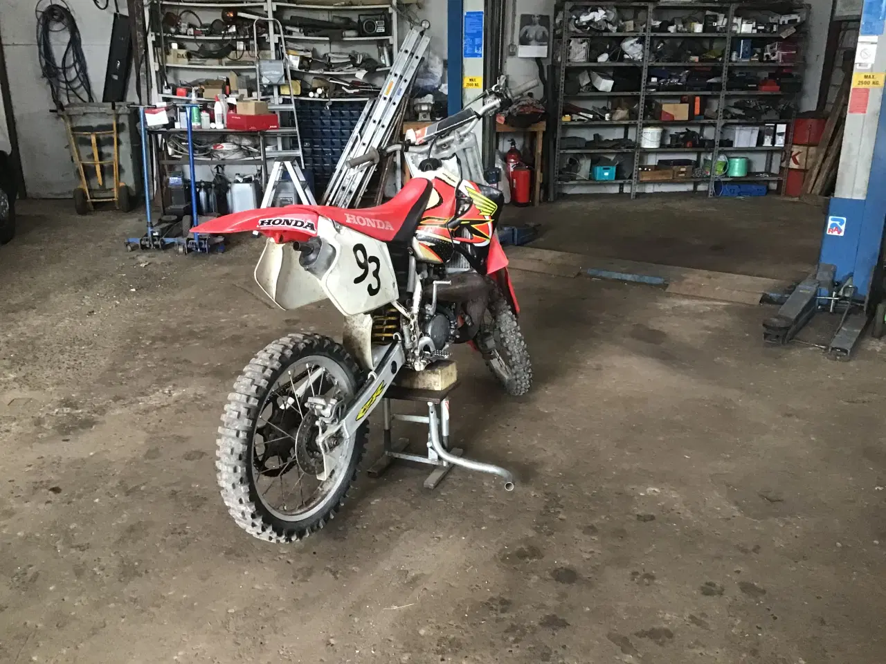 Billede 3 - Honda cr 125 cc  2 takts maskine