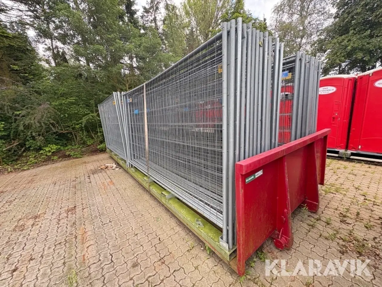 Billede 3 - Wirehejs lad med byggeplads hegn Sj Gruppen