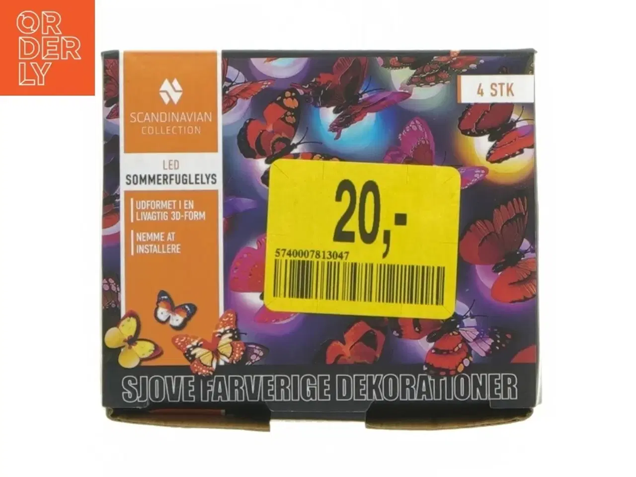 Billede 2 - LED sommerfugle dekorationer fra Scandinavian Collection