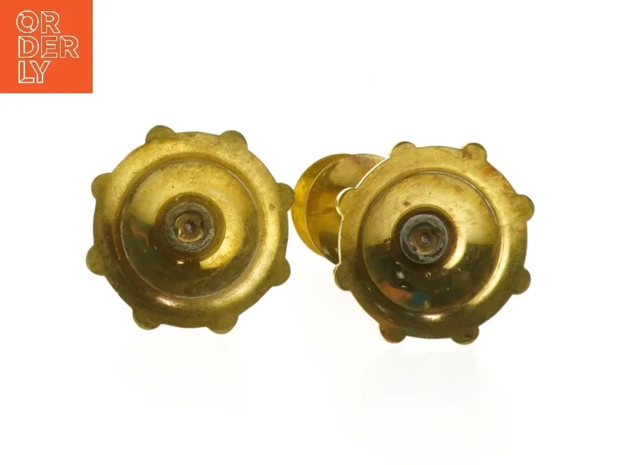 Billede 2 - Guldlysestager, sæt af 16 cm (str. 16 cm)