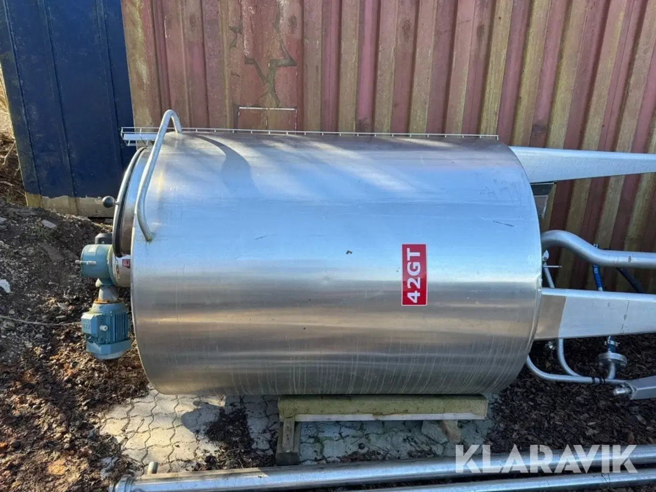 Billede 3 - Rustfri tank Chris Jensen Tank 2500 Liter og 1800 Liter