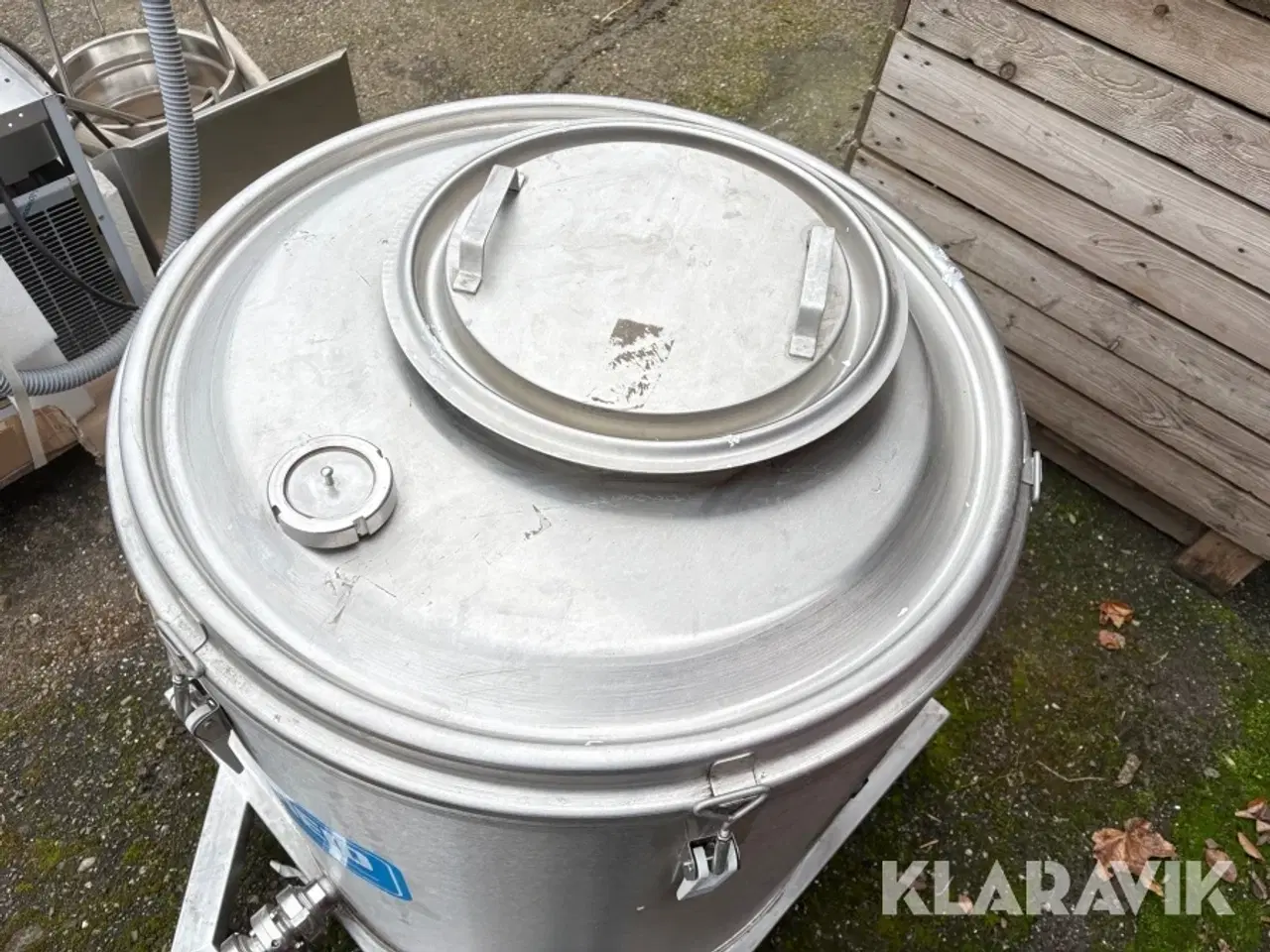 Billede 8 - Mælketransportsytem med tilhørende dyppekøler Etscheid 250L