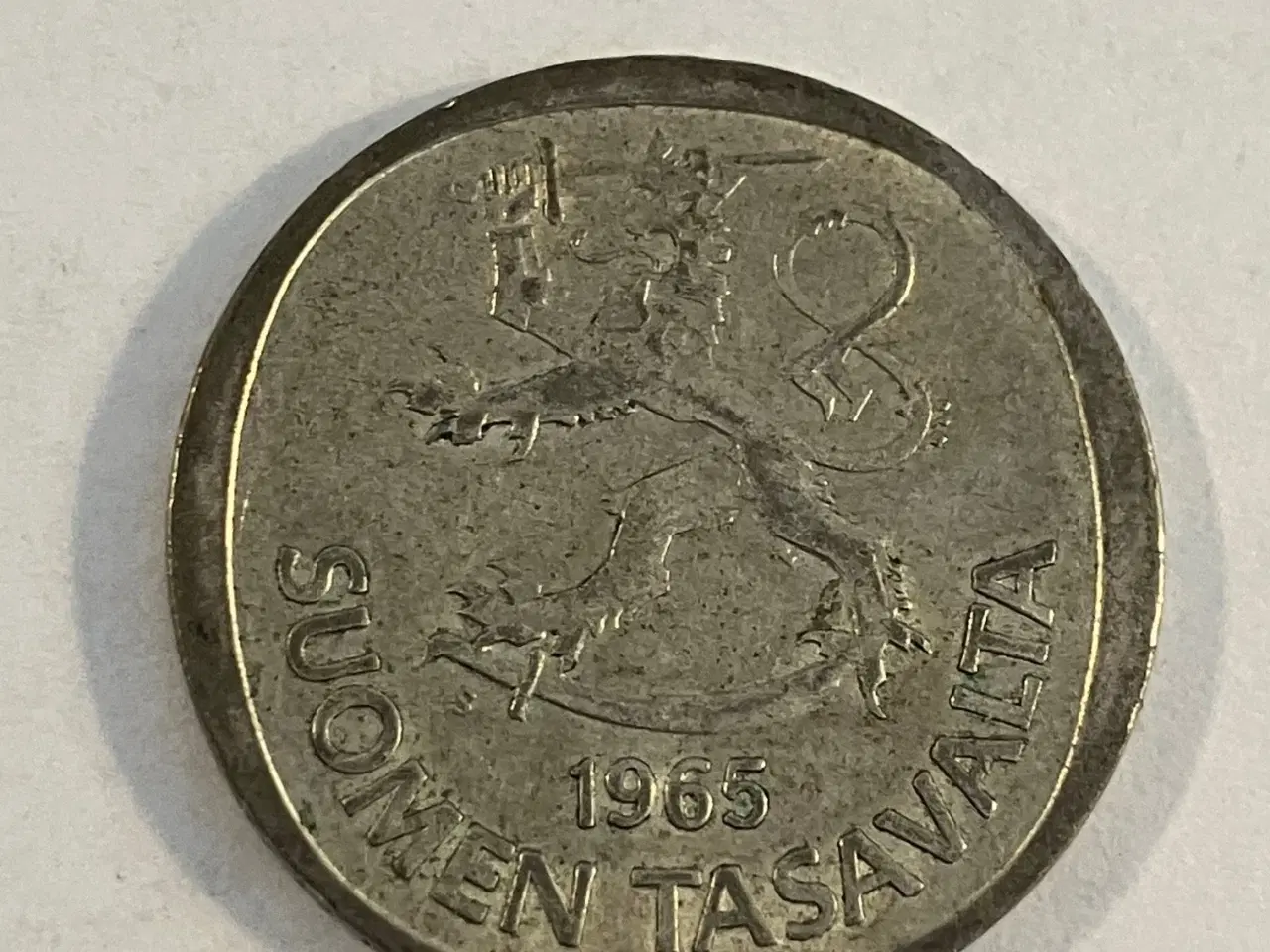 Billede 2 - 1 markka Finland 1965