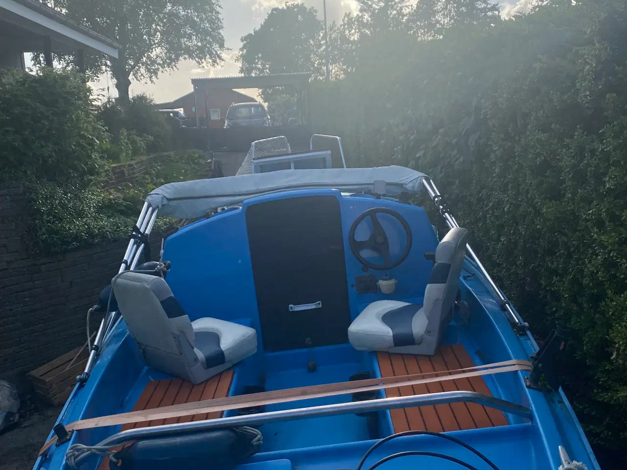 Billede 2 - Båd med trailer og motor 15hk 4 takt