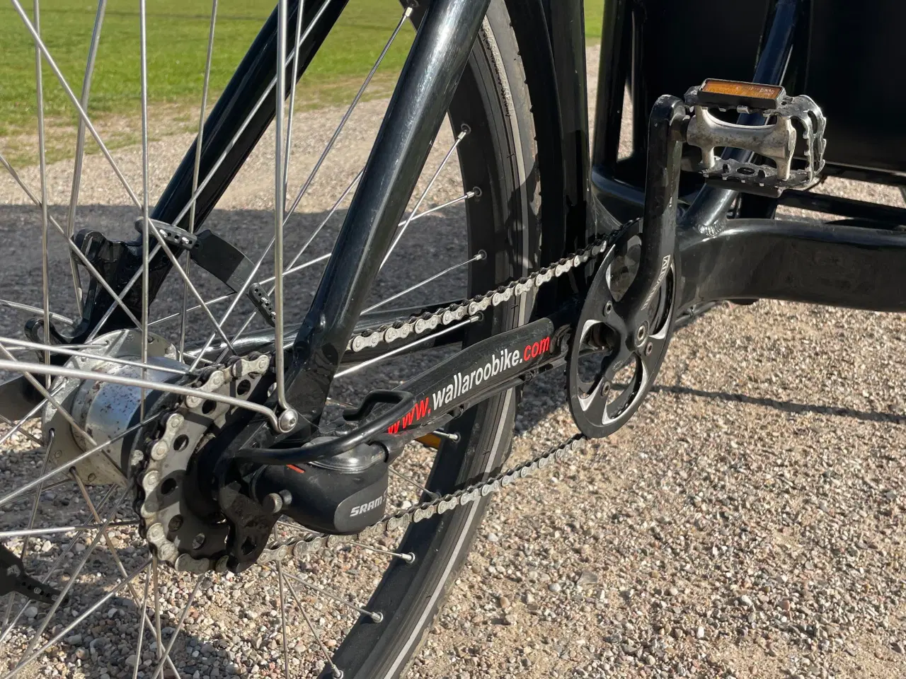 Billede 4 - Super velholdt Winther Wallaroo ladcykel 
