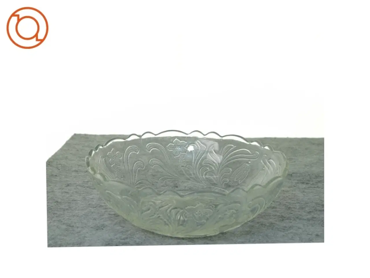Billede 1 - Glasskål (str. 21 x 6 cm)