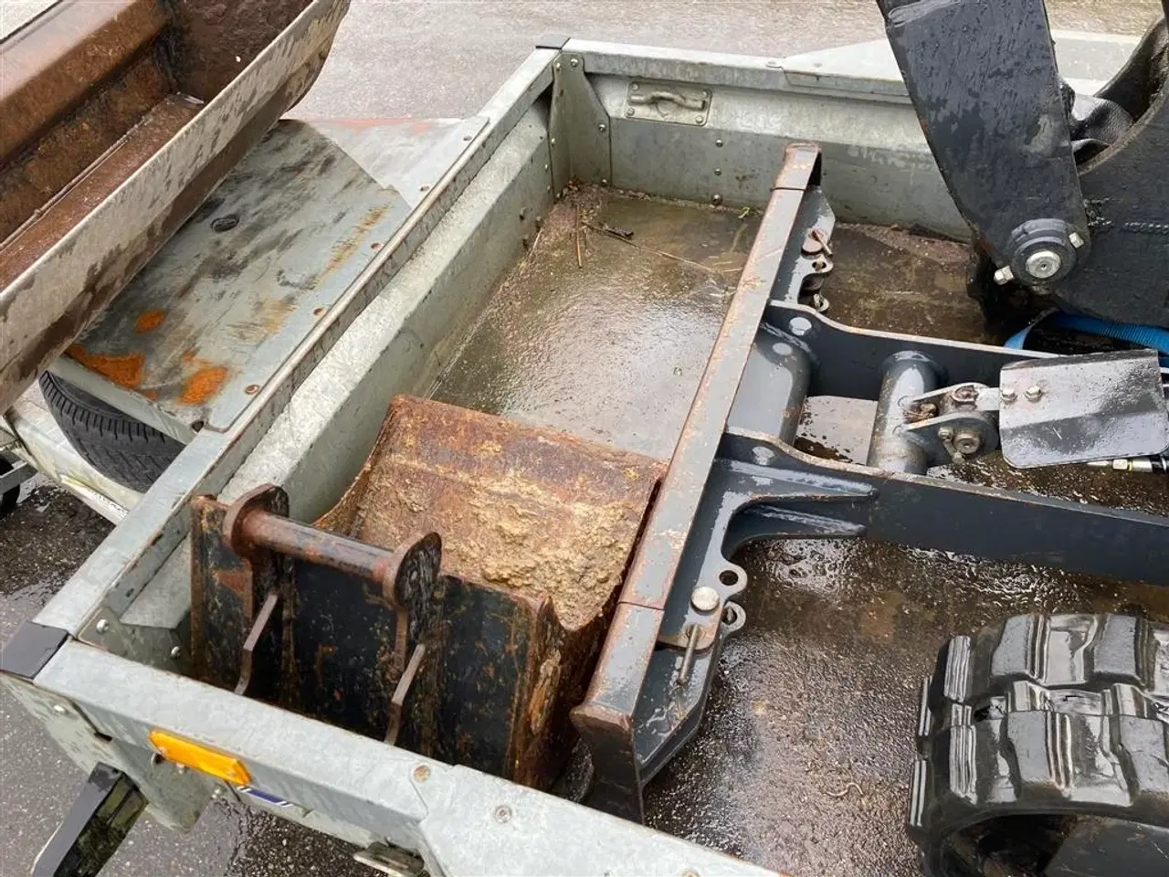 Billede 19 - Ifor Williams GX 84 Maskintrailer med rampe og mange bindeøjer