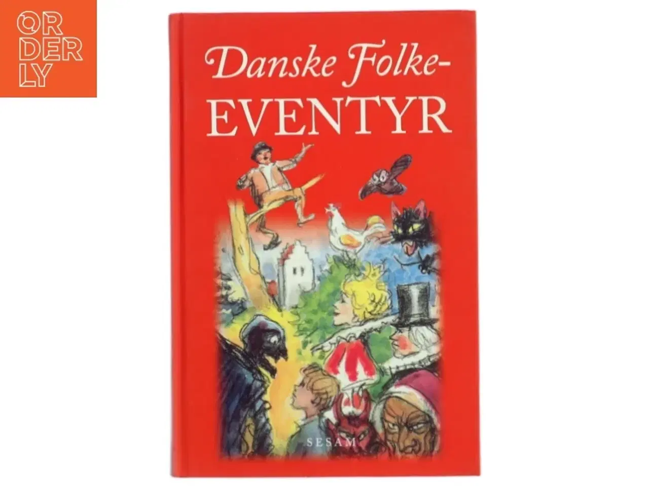 Billede 1 - Danske folkeeventyr (Ved Ejgil Søholm og Franz Berliner) (Bog)