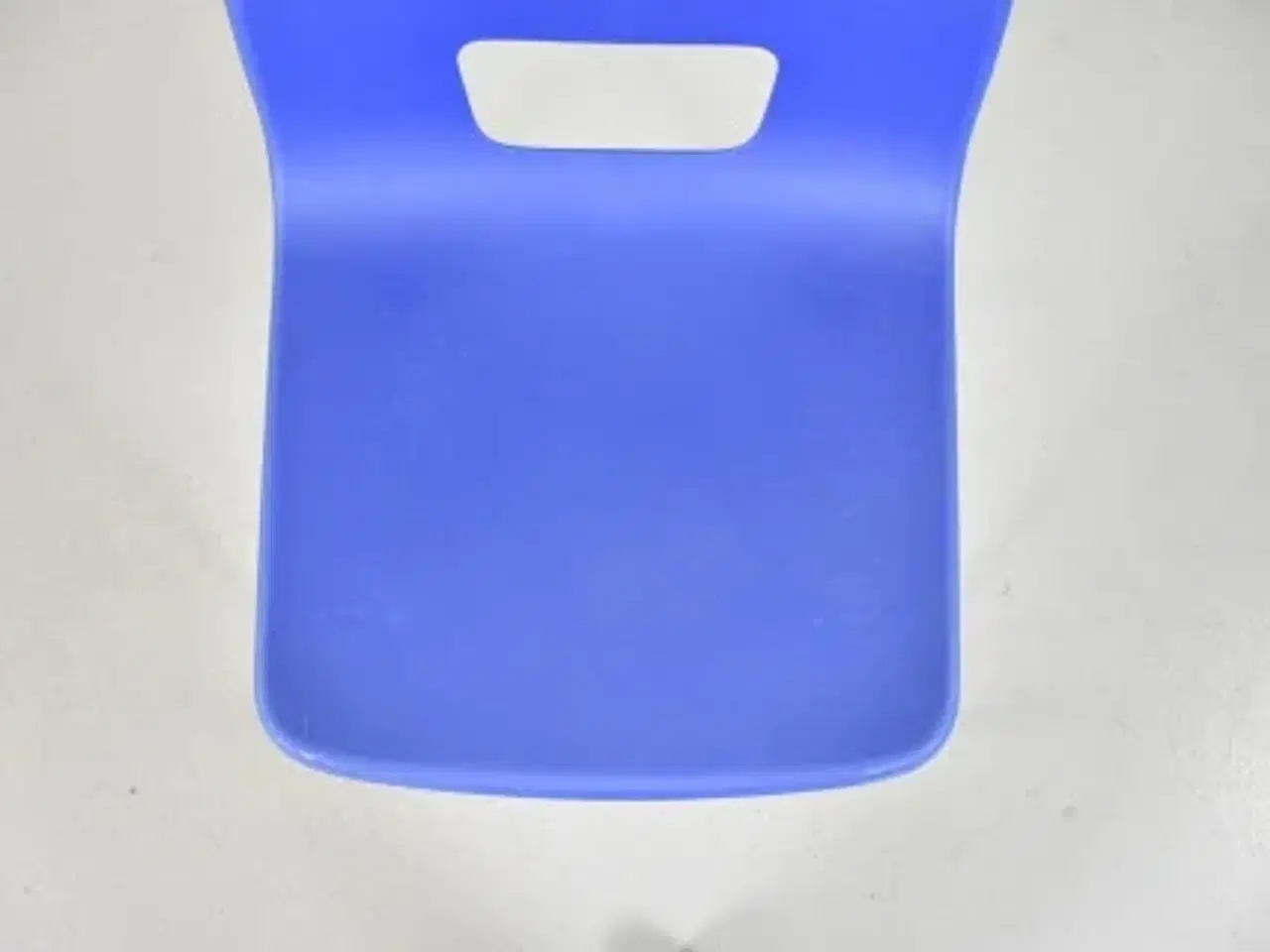 Billede 10 - Mikado a/s skalstol i blå med krom stel, sæt à 10 stk.