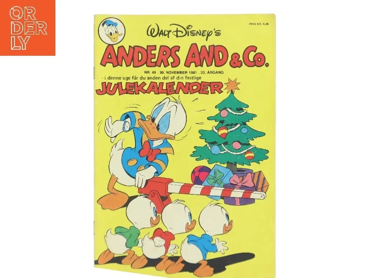 Billede 1 - Anders And & Co. Julekalender (Bog)