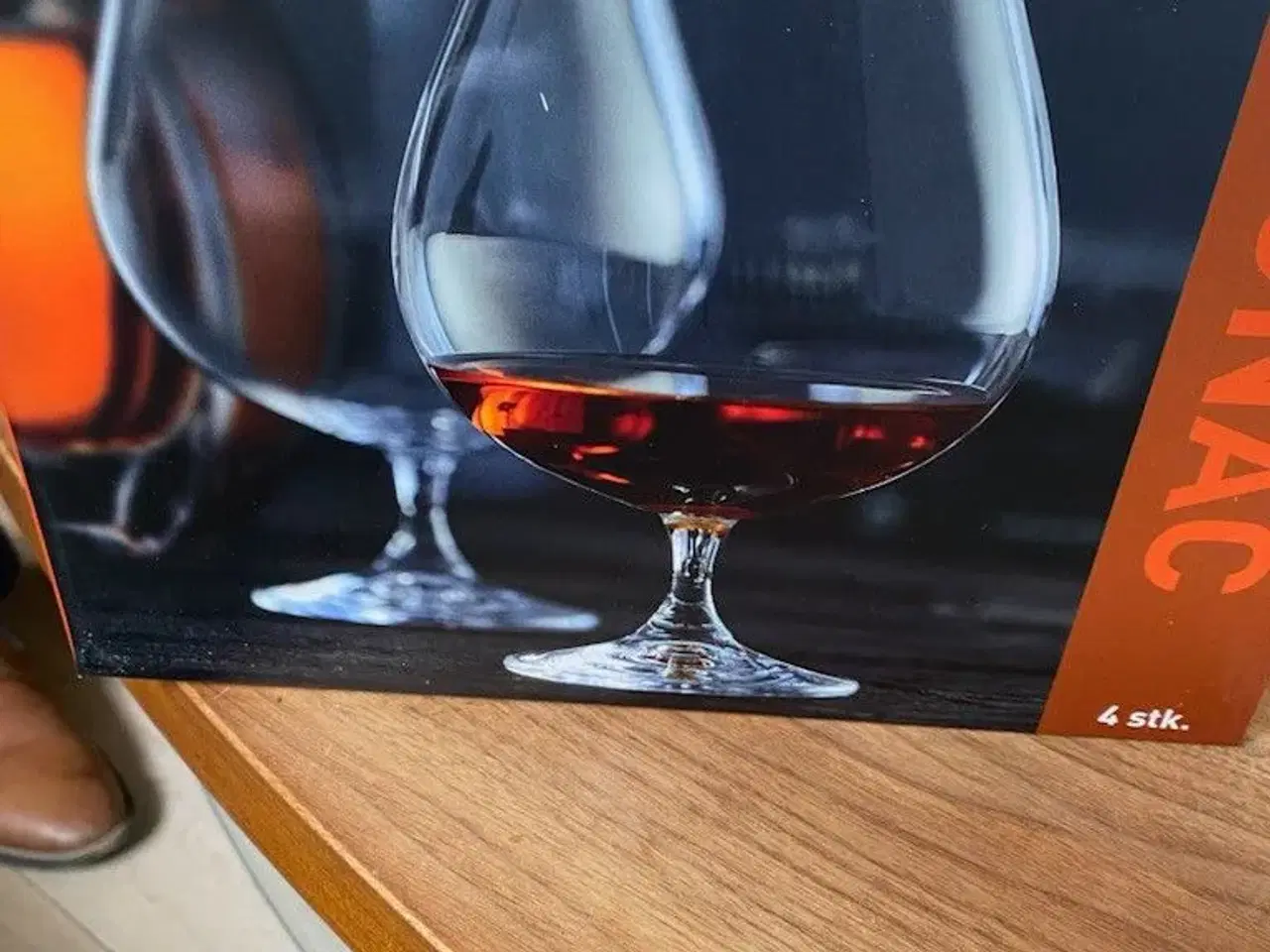 Billede 1 - Lyngby Cognac Glas - 4 stk i æske - helt nye