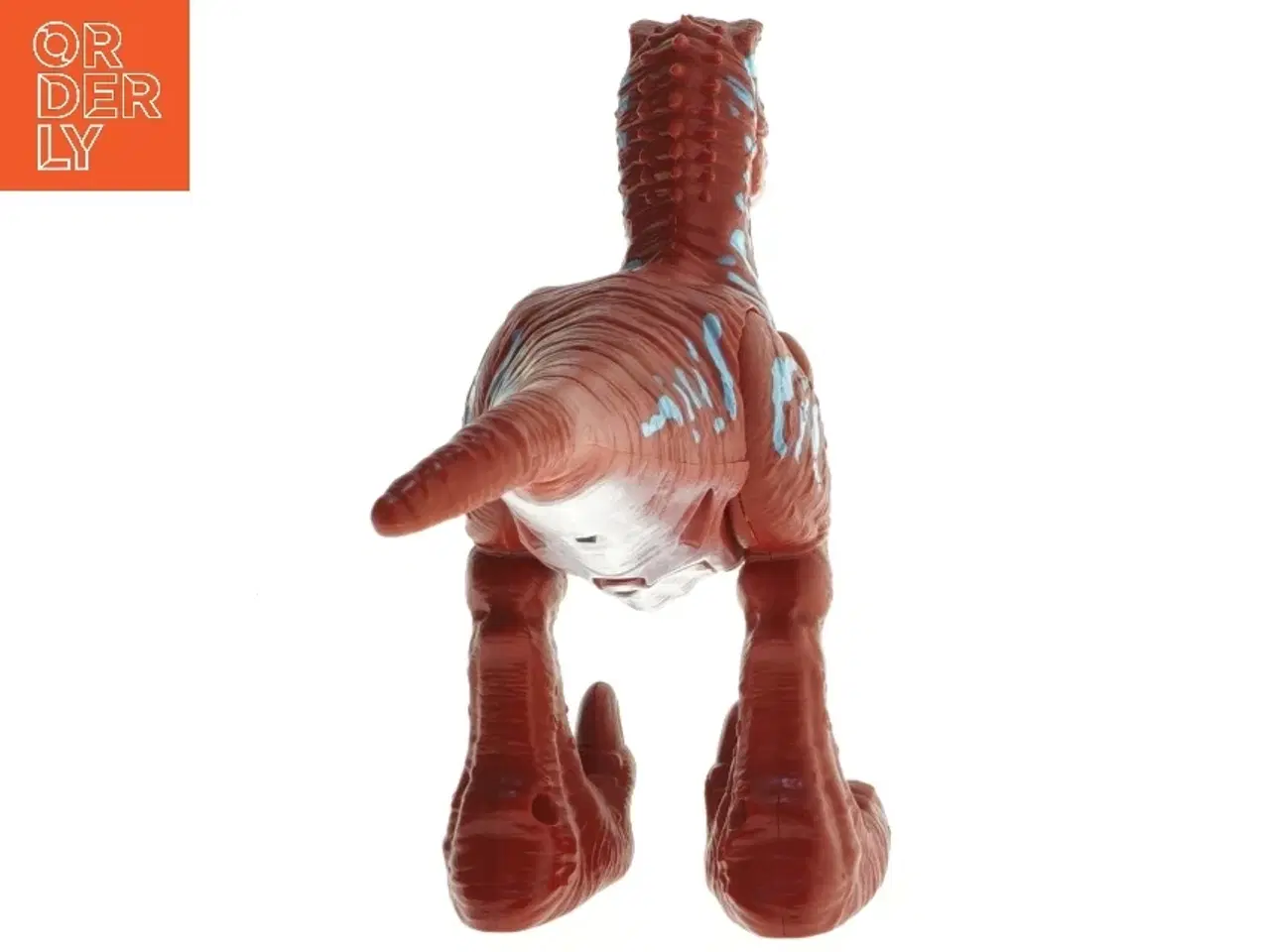 Billede 2 - Rød dinosaur legetøjsfigur (str. 27 cm)