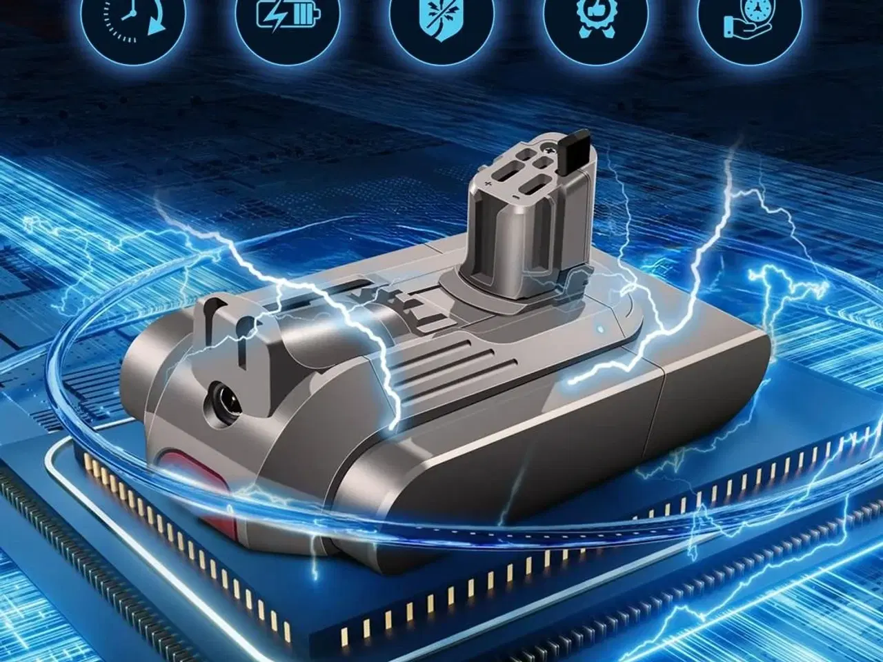 Billede 2 - Extralink batteri til Dyson V11 (Click Type) – 25,2 V 3000 mAh