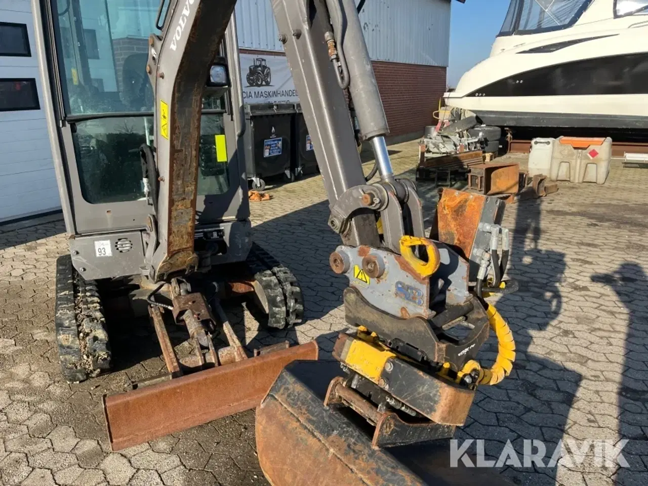 Billede 11 - Minigraver Volvo EC18D