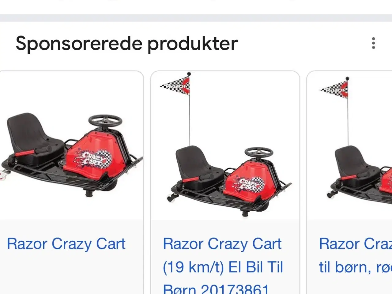 Billede 1 - Razor Crazy Cart