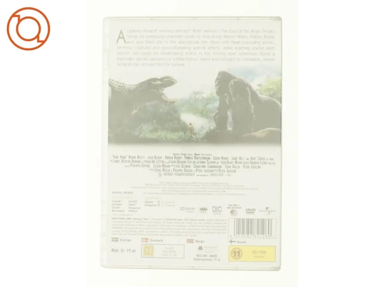 Billede 3 - King Kong fra DVD