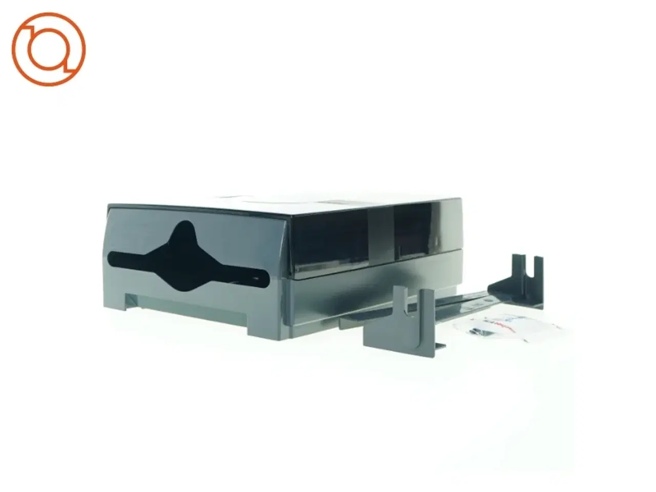 Billede 5 - Dispenser folded hand towel mega mini 9 2 1 0 0 black fra Celtex (str. 36 x 28 x 12 cm)