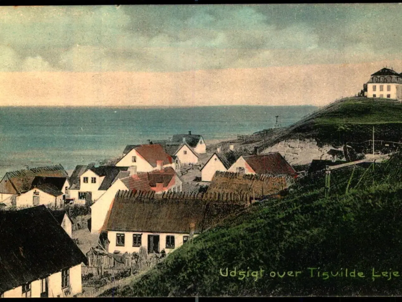 Billede 1 - Udsigt over Tisvilde Leje - Albert Jensens Bogh. 8006 - Ubrugt