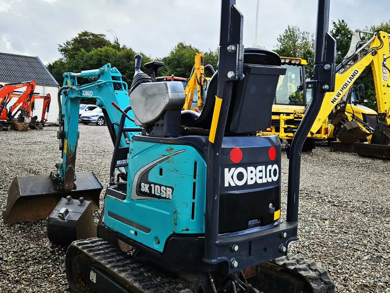 Billede 4 - Kobelco SK10 / joystick / 800 timer / skovlsæt