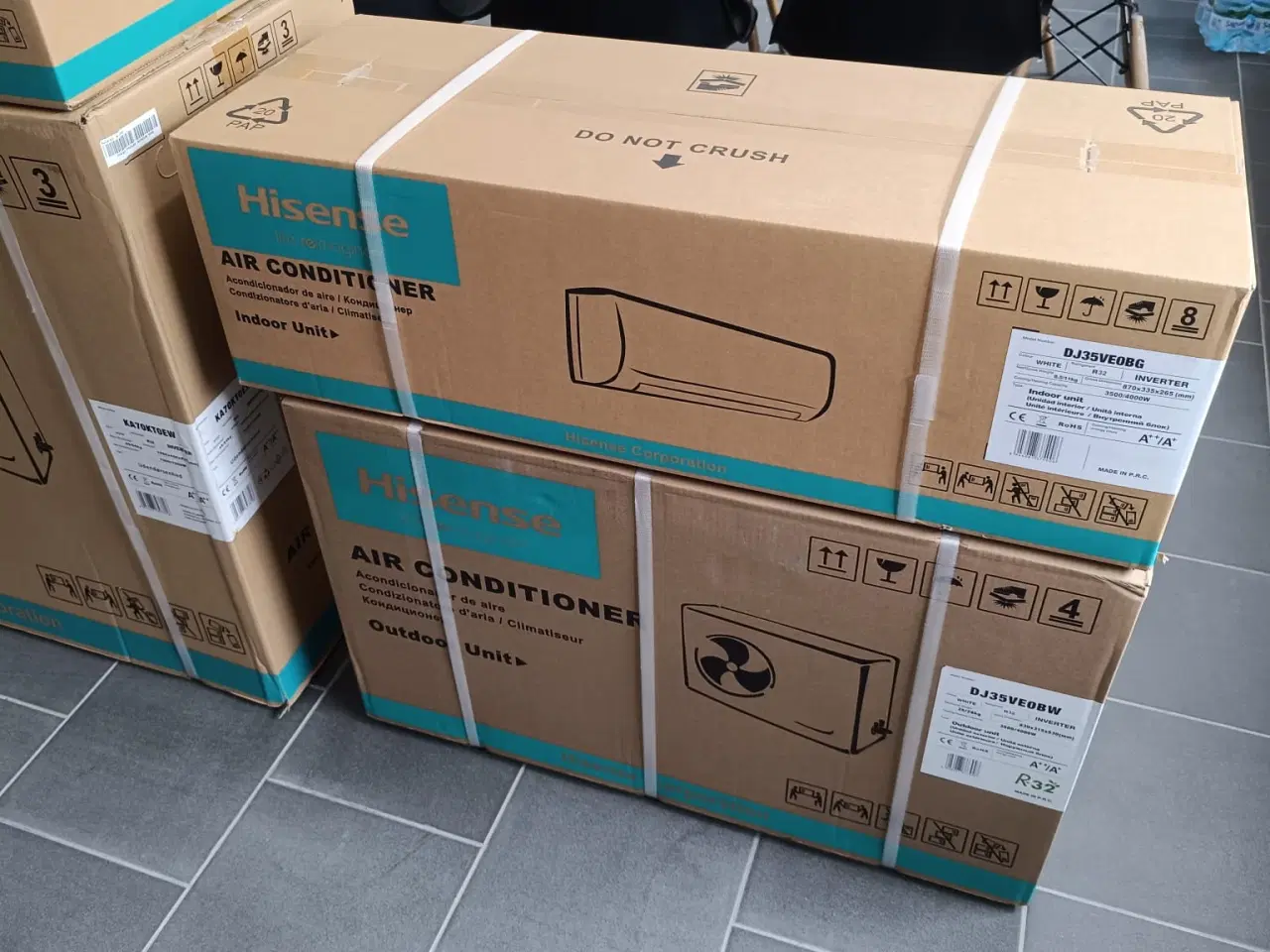 Billede 1 - NY Hisense NC varmepumpe 4kw Luft til Luft