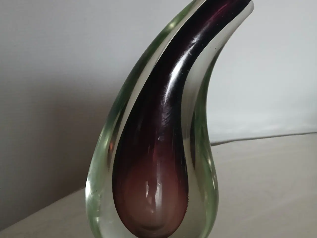 Billede 3 - Flot glas vase