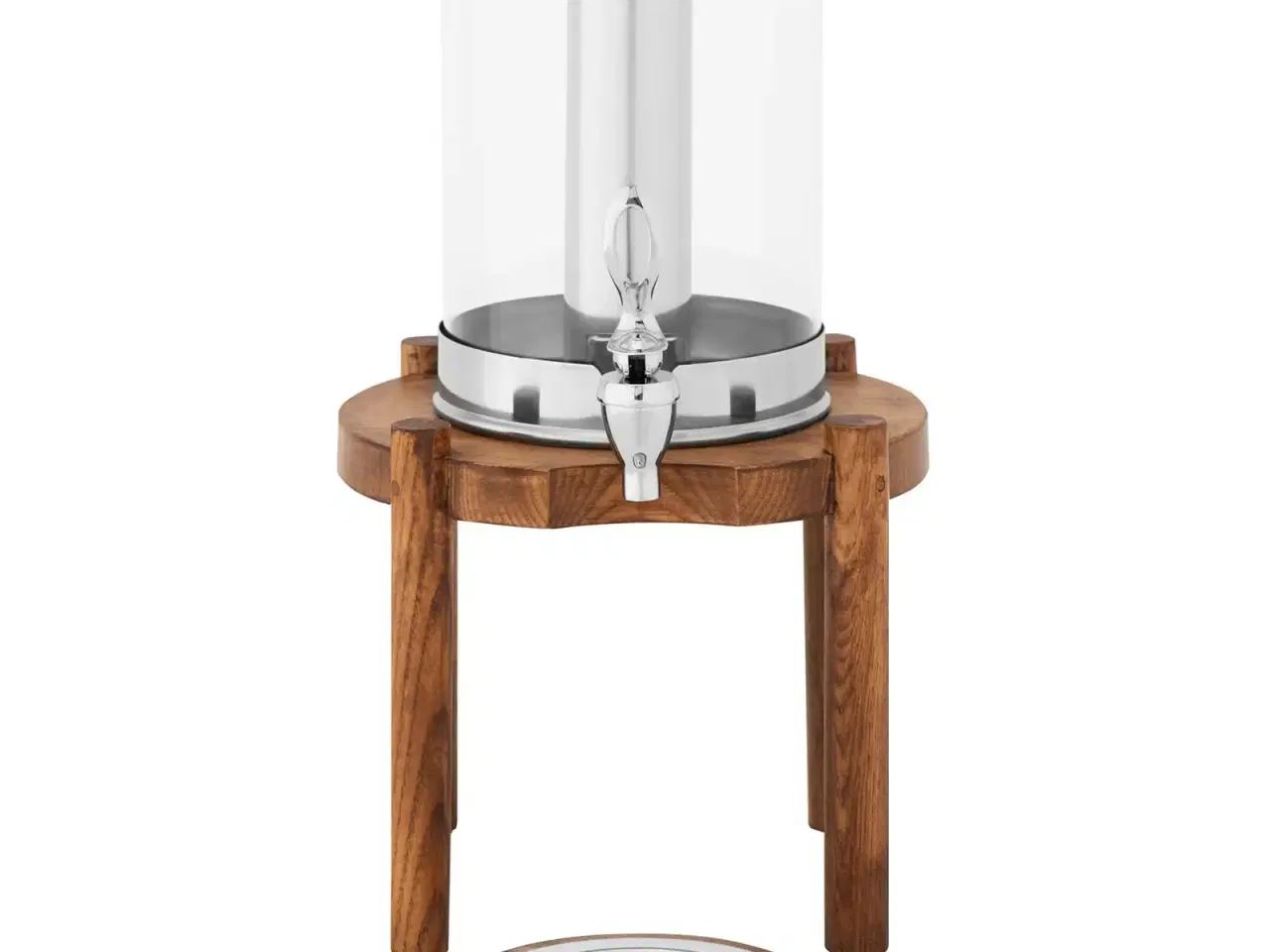Billede 4 - Saftdispenser 7 liter – lys træstander