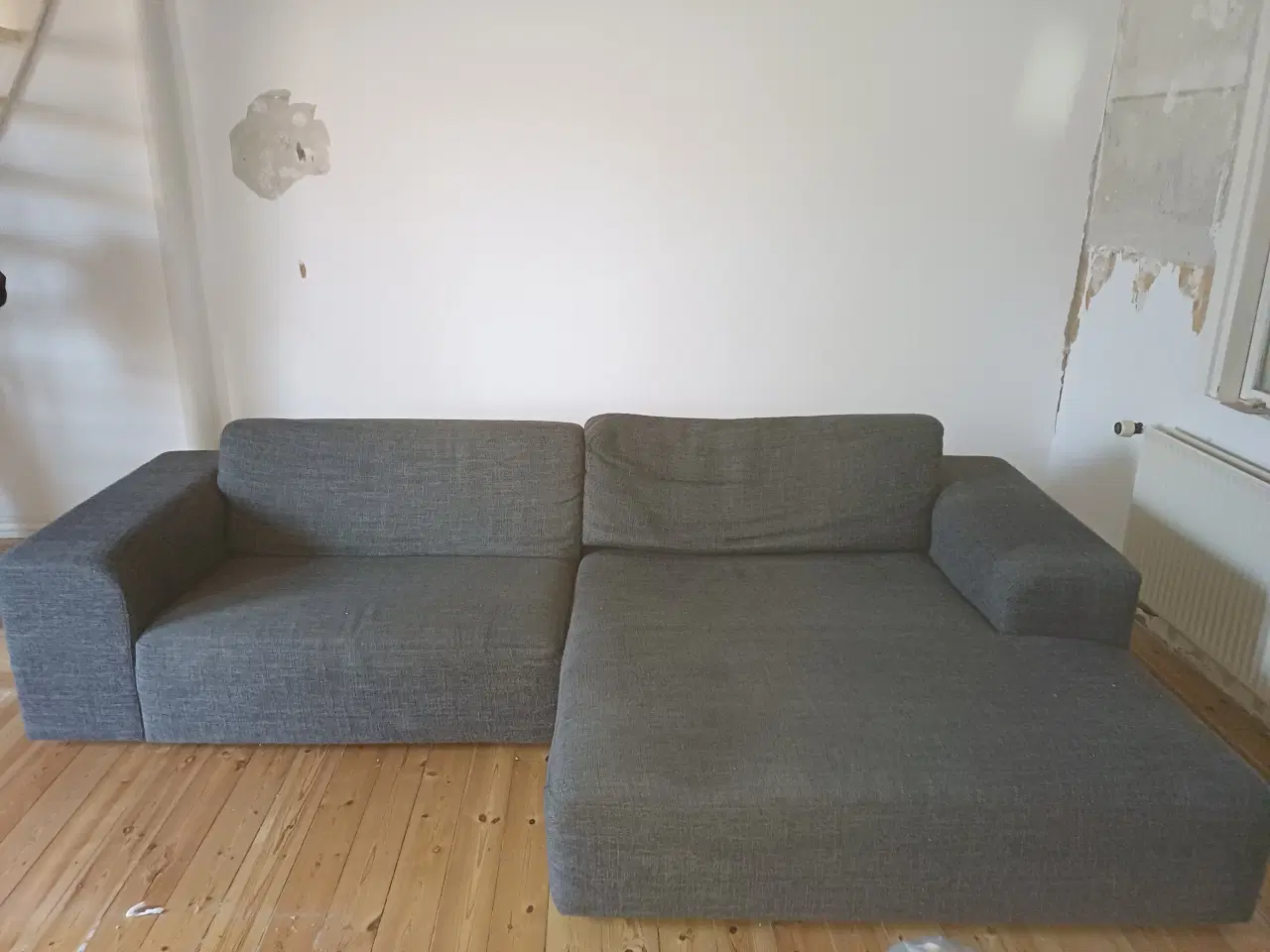 Billede 3 - Sofa i grå stof 