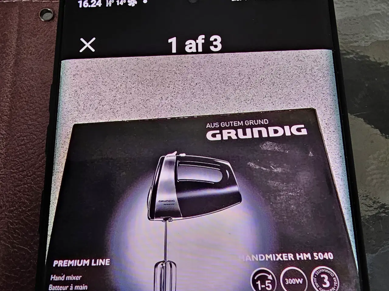 Billede 1 - grundig håndmix