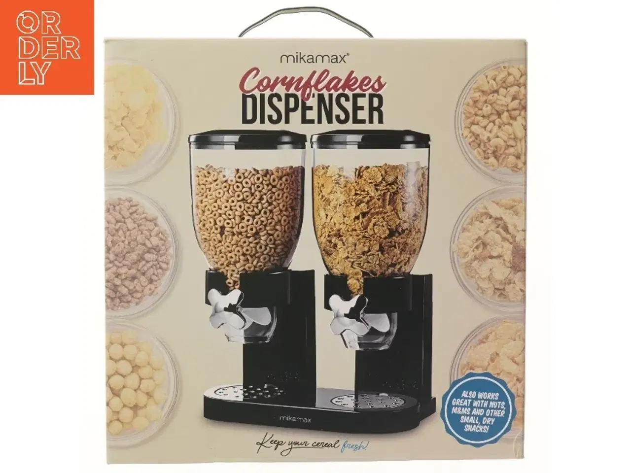 Billede 1 - Cornflakes dispenser fra Mikamax (str. 30 cm)