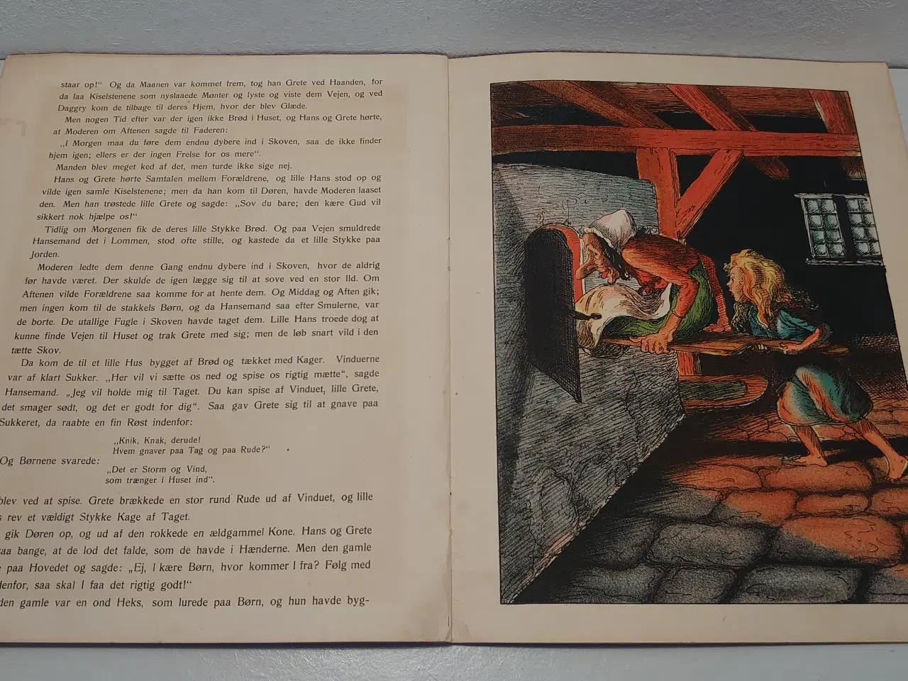 Billede 5 - Brødrene Grimm: Hans og Grete, ill. Louis Moe