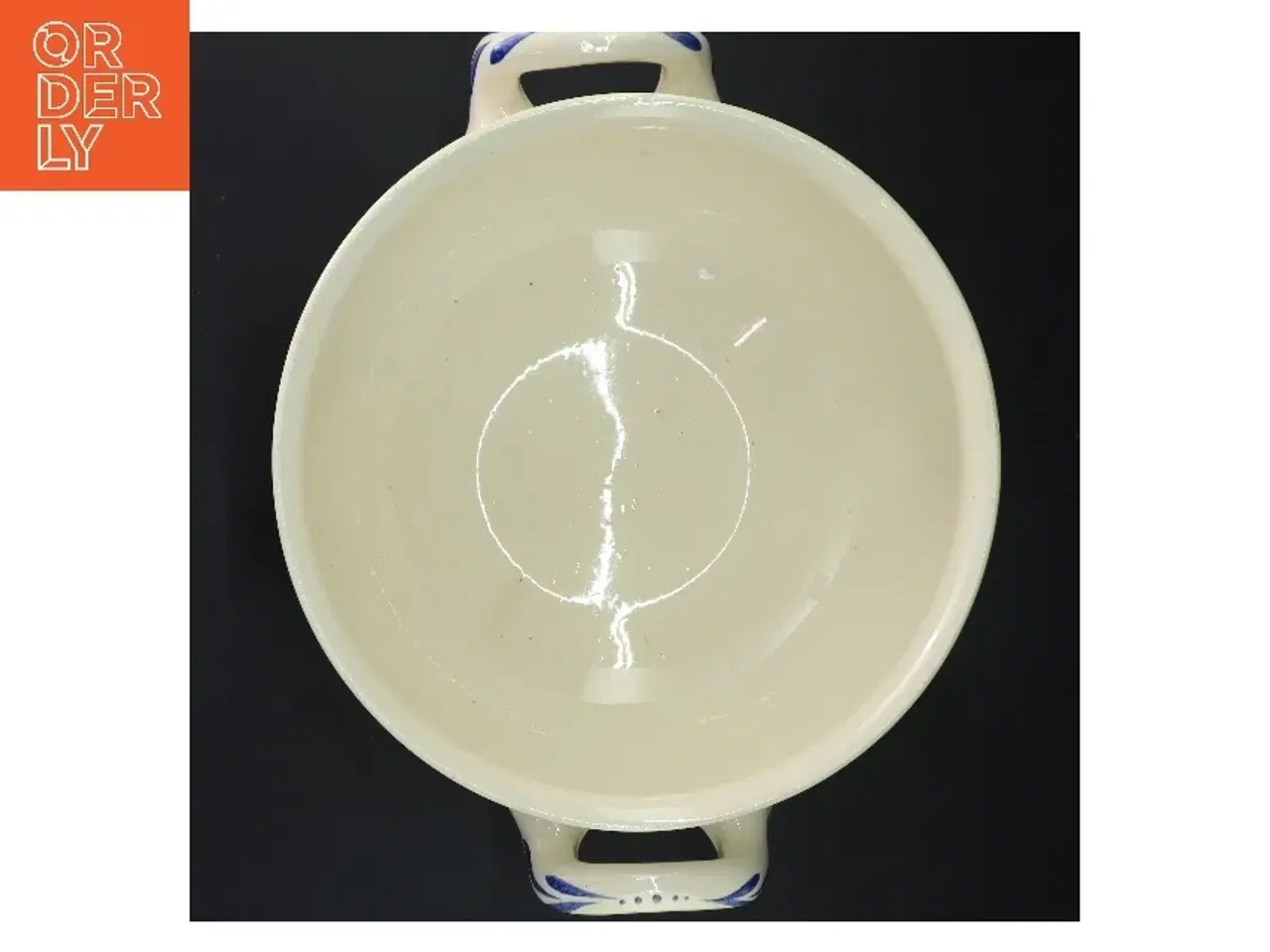 Billede 7 - To keramikserveringer med låg fra U&C (str. ø 26 cm, og ø 22 cm cm)