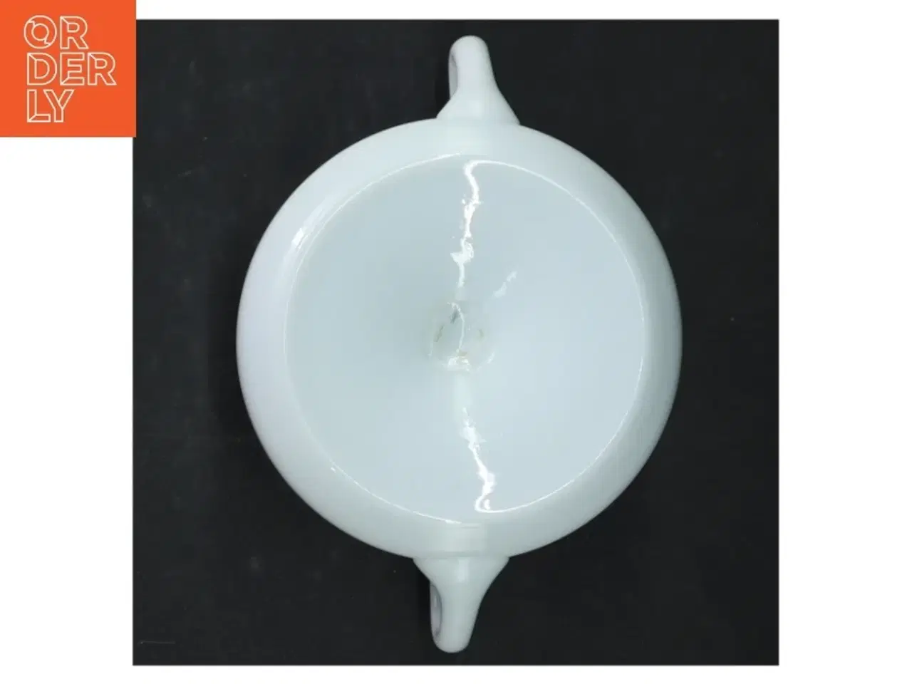 Billede 2 - Hvid porcelænssuppe kop (str. Ø. 9,5 cm. h. 6,5 cm)