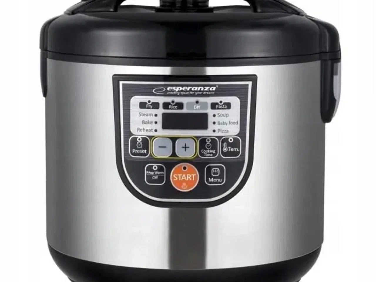 Billede 11 - Multicooker 5 l – Esperanza EKG011, 860 W, sort/rustfrit stål