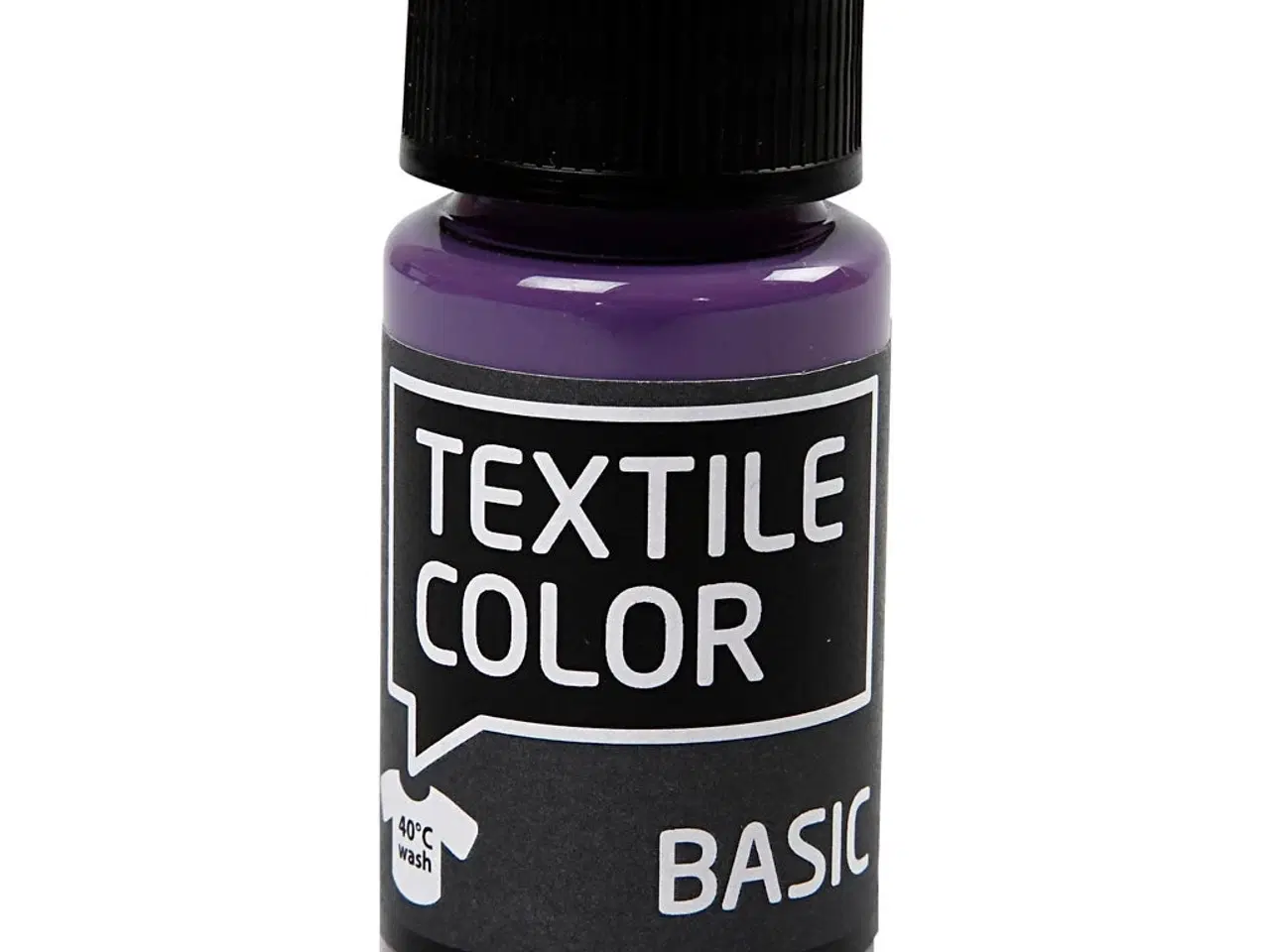 Billede 1 - Textile Color Lavendel 50ml - Semidækkende Tekstilmaling