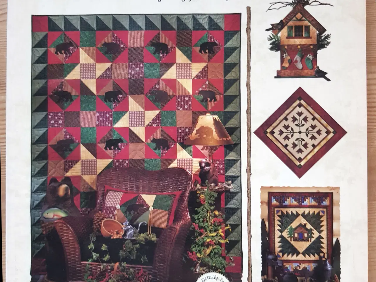 Billede 10 - Jule-patchworkbøger  -  amerikanske