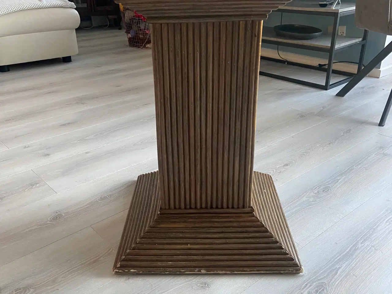 Billede 2 - Spisebord med glasplade 