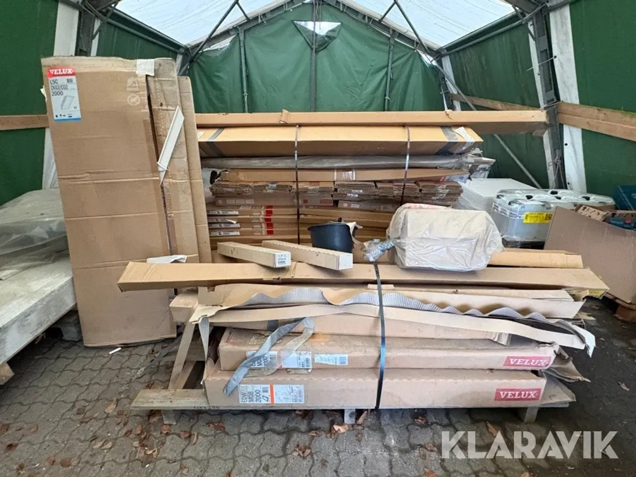 Billede 1 - Tilbehør til vinduer Velux blandet lot