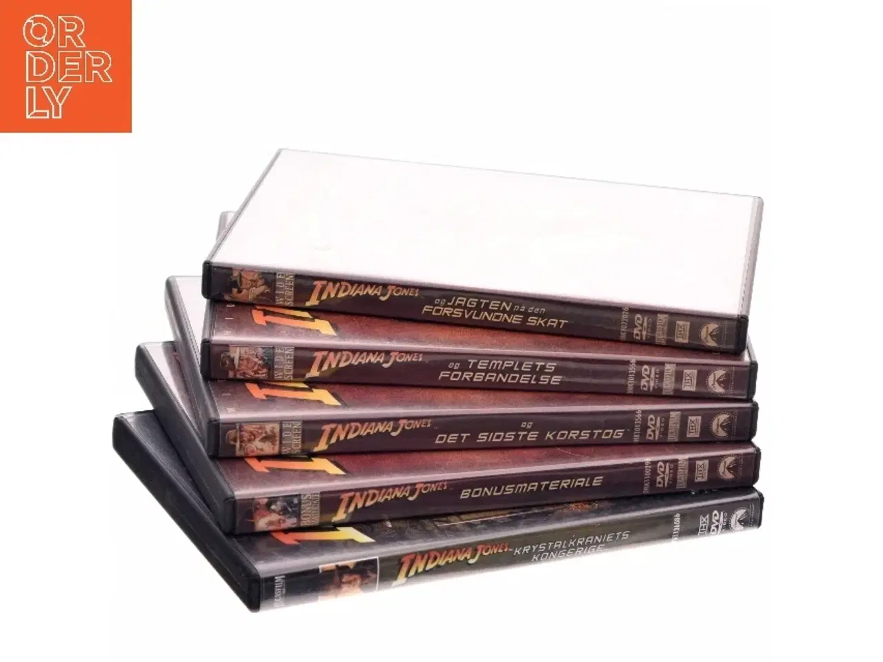 Billede 2 - 5 DVD’er SERIE Indiana Jones og krystalkraniets kongerige med Harrison Ford (DVD)